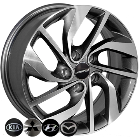 ZF FR783 W6.5 R16 PCD5x114.3 ET45 DIA67.1 GMF